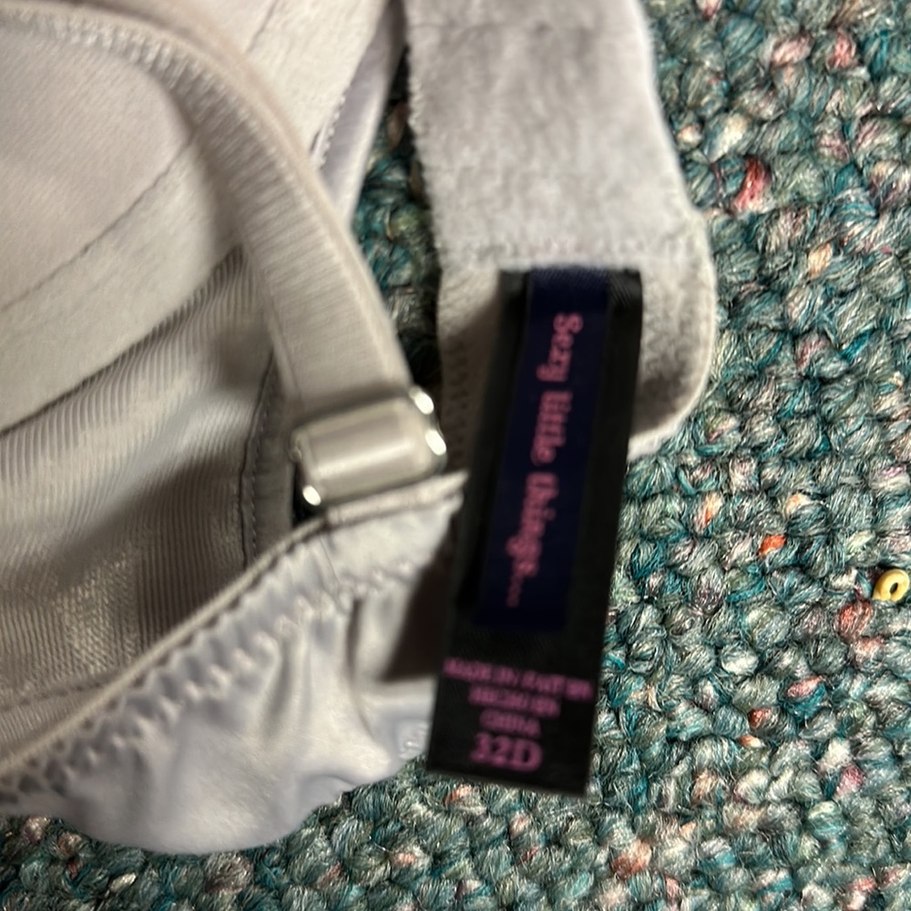 Victoria’s Secret size 32D, silver tiny sequins bra Sexy Little Things…. - Picture 5 of 7